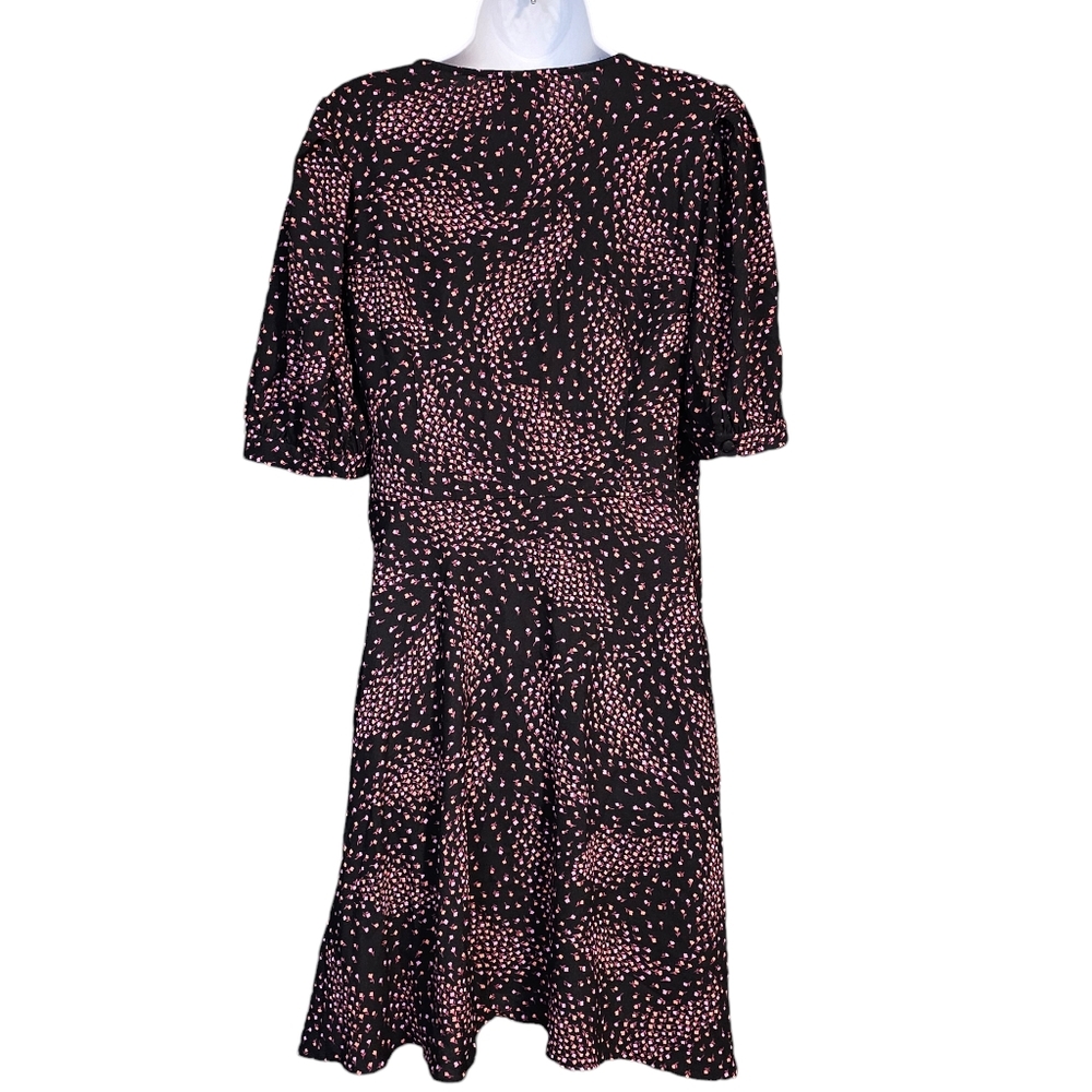 Kate Spade Meadow Wrap Floral Print Dress Size 10 - Picture 6 of 15